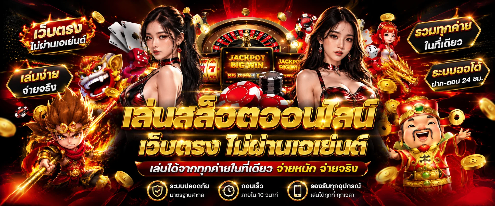 รวมเกมสล็อตออนไลน์ทุกค่ายบนเว็บ SUNKING168 สล็อตแตกง่าย